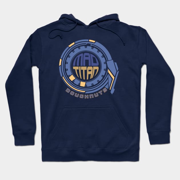 Mad Titan Doughnuts Hoodie by DeepDiveThreads